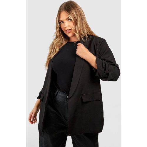 Grande Taille - Blazer À Manches Froncées - 44 - boohoo - Modalova