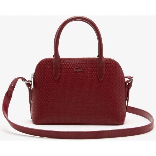 Sac bugatti à bandoulière amovible Chantaco en cuir piqué Taille Taille unique - Lacoste - Modalova