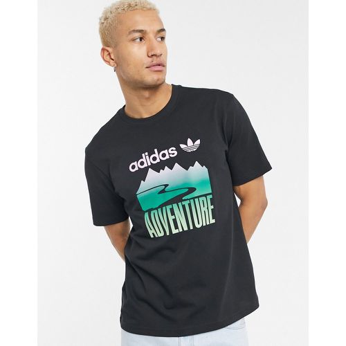 T-shirt à imprimé graphique « Adventure » - adidas Originals - Modalova