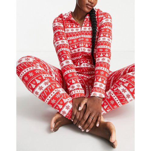 Pyjama de Noël motif sucre d'orge - Brave Soul - Modalova