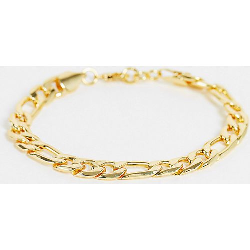 Bracelet chaîne en plaqué or - DesignB London Curve - Modalova