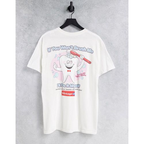 T-shirt à imprimé dentifrice - Vintage Supply - Modalova