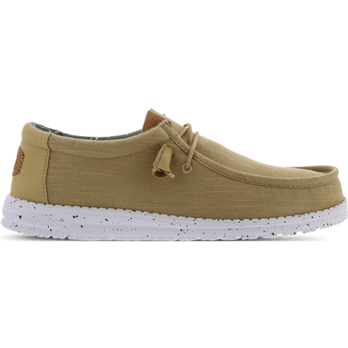 Wally Washed Canvas Chaussures - Marron - Taille: 37 - Toile - Foot Locker - HEYDUDE - Modalova