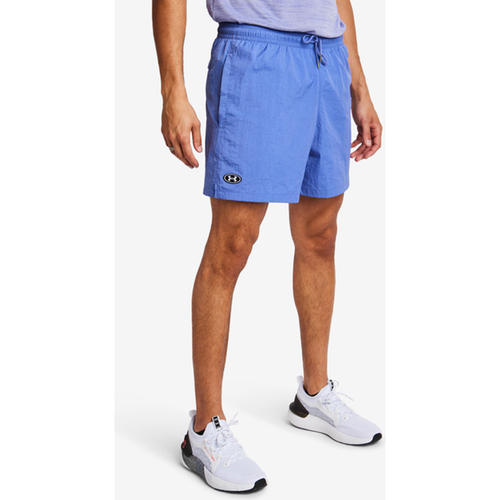 Crinkel Woven Volley Shorts - Bleu - Taille: M - Foot Locker - Under Armour - Modalova