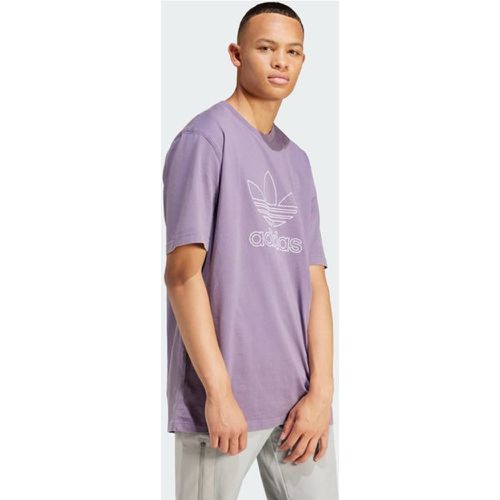 Adicolor Outline Trefoil - T-shirts - Adidas - Modalova