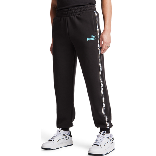 Essentials+ Tape Pantalons - Noir - Taille: S - Polaire de coton - Foot Locker - Puma - Modalova