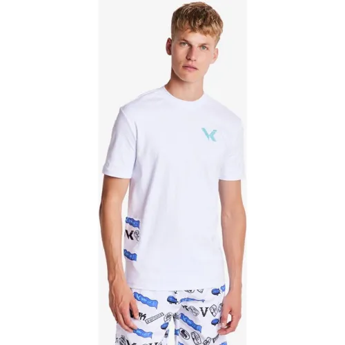 Stamp T-Shirts - Blanc - Taille: L - Jersey de coton - Foot Locker - Vrunk - Modalova
