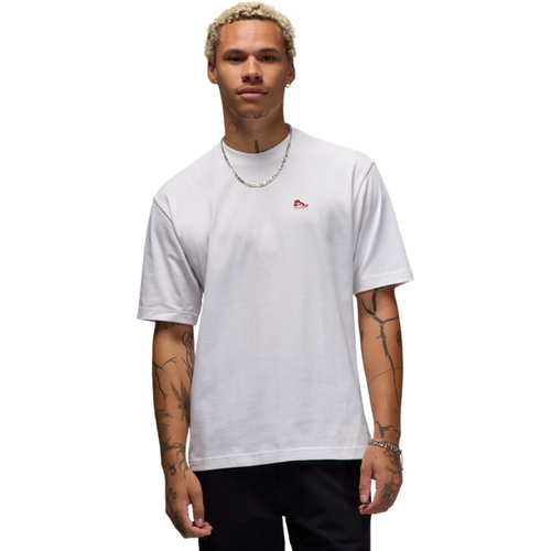 Sneaker Patch T-Shirts - Blanc - Taille: XS - Jersey de coton - Foot Locker - Jordan - Modalova