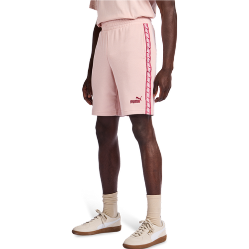 Essentials+ Tape Shorts - Rose - Taille: XS - Coton molletonné - Foot Locker - Puma - Modalova