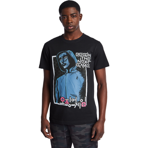 Squid Game T-Shirts - Noir - Taille: XS - Jersey de coton - Foot Locker - MERCHCODE - Modalova