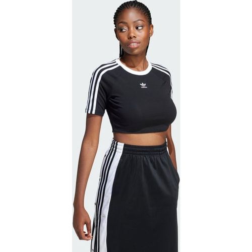 Stripes Baby T-Shirts - Noir - Taille: 32/XXS - Jersey de coton - Foot Locker - Adidas - Modalova