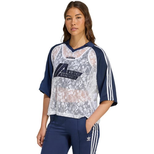 Originals Lace Shirt Jerseys/Réplicas - Blanc - Taille: 34 - Poly Mesh - Foot Locker - Adidas - Modalova