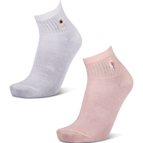 Crew 2 Pack Unisexe Chaussettes - Rose - Taille: 35 - 38 - Coton - Foot Locker - Modalova