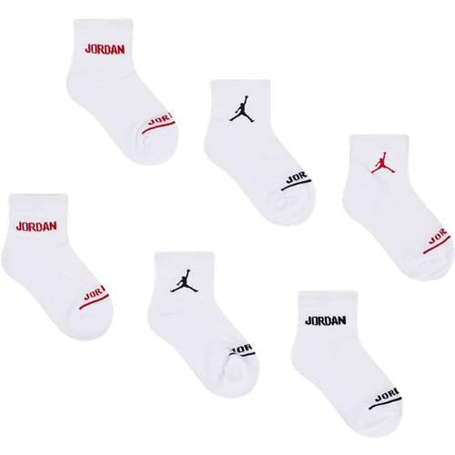 Kids Ankle 6 Pack Unisexe Chaussettes - Blanc - Taille: 35 - 38 - Foot Locker - Jordan - Modalova