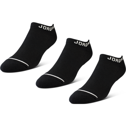 No Show 3 Pack Unisexe Chaussettes - Noir - Taille: 43 - 46 - Coton - Foot Locker - Jordan - Modalova