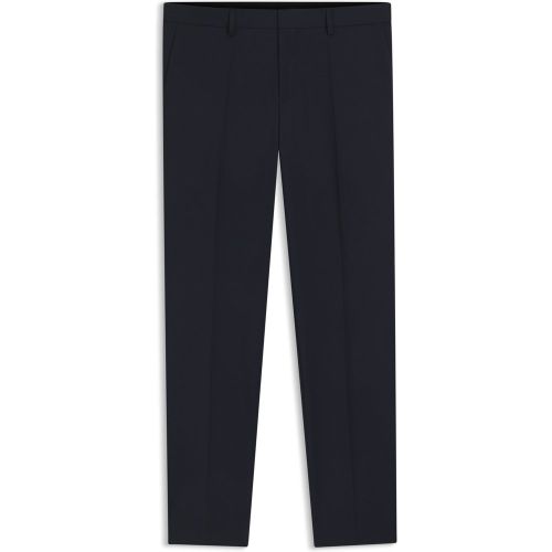 Pantalon Slim en laine mélangée stretch performante - HUGO - Modalova