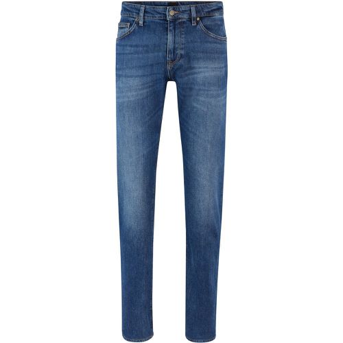 Jean Regular Fit en denim stretch confortable bleu - Boss - Modalova