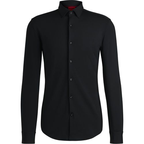 Chemise Slim Fit en jersey stretch performant - HUGO - Modalova