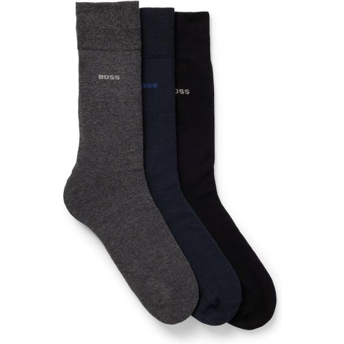 Lot de trois paires de chaussettes mi-mollet - Coffrets cadeaux - Boss - Modalova