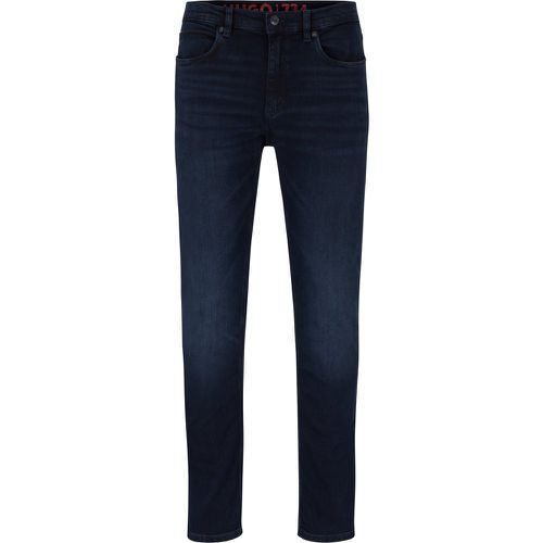 Jean Extra Slim Fit en denim stretch bleu-noir - HUGO - Modalova