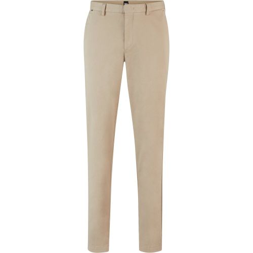 Chino Slim en gabardine de coton stretch - Boss - Modalova