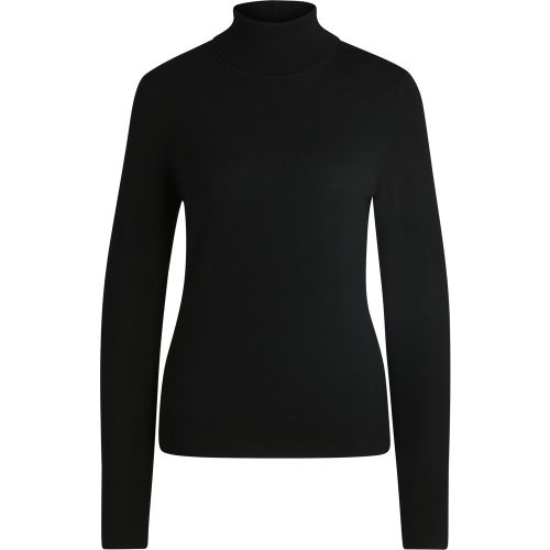 Pull en laine vierge à col roulé - Boss - Modalova