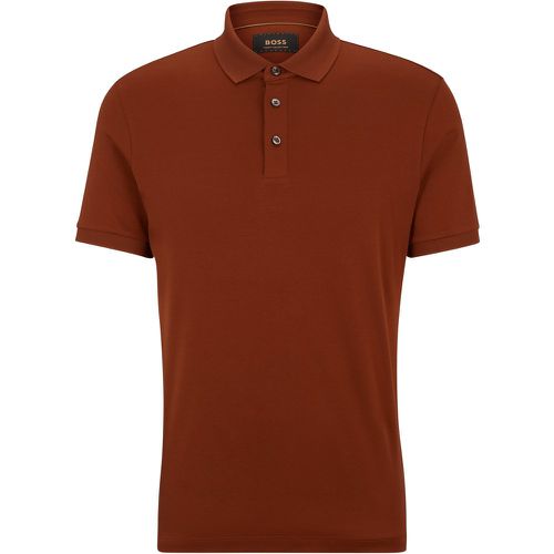 Polo Regular Fit en coton italien mercerisé - Boss - Modalova