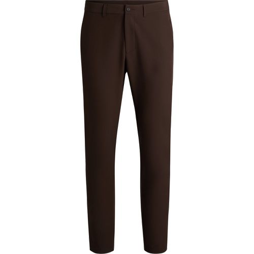 Chino Slim Fit en tissu quadri-extensible facile à repasser - Boss - Modalova