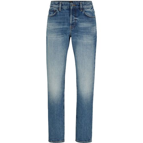 Jean Regular Fit en denim rigide - Boss - Modalova