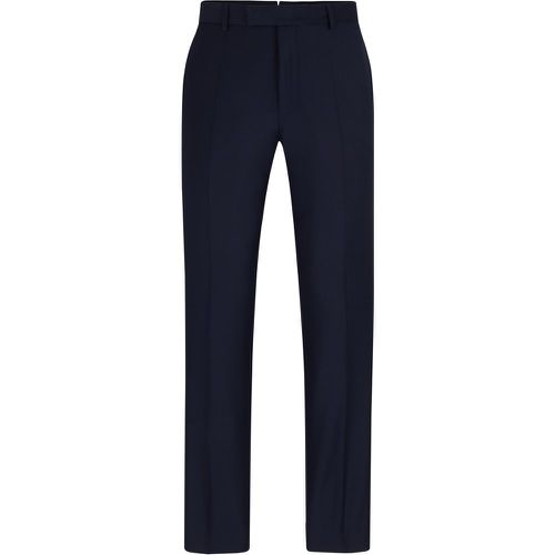 Pantalon Regular en laine vierge stretch - Boss - Modalova