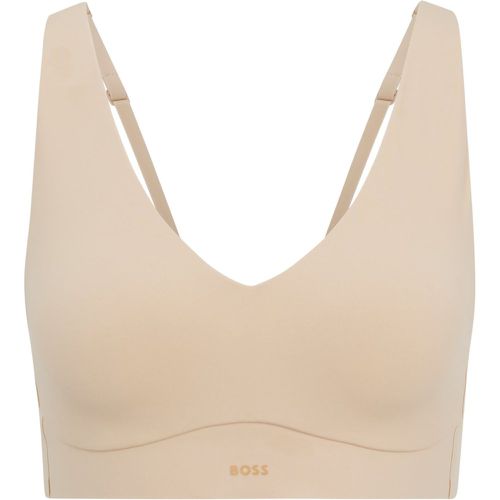 Brassière matelassée à logo floqué - Boss - Modalova