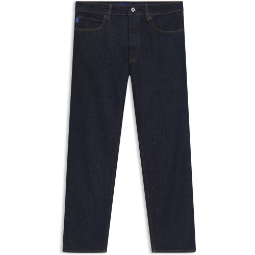Jean Regular en denim bleu-noir - HUGO - Modalova