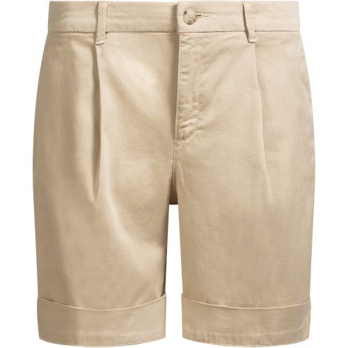 Short taille haute Relaxed Fit en coton stretch - Boss - Modalova