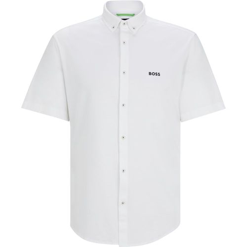 Chemise Regular Fit en jersey de piqué de coton - Boss - Modalova