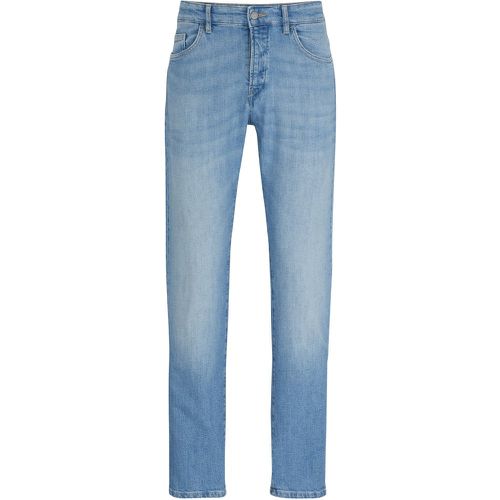 Jean Slim Fit en denim stretch bleu - Boss - Modalova