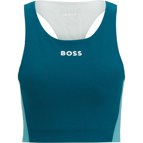 Top color block à dos nageur et logos - Boss - Modalova