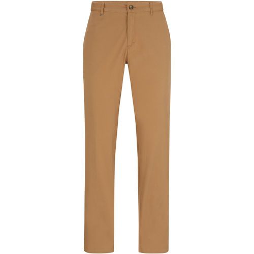 Pantalon Slim en coton stretch - Boss - Modalova