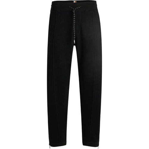 Pantalon Regular en coton et laine vierge - Boss - Modalova