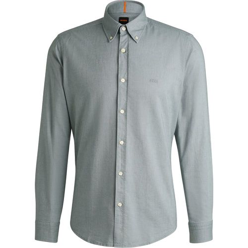 Chemise Regular en coton Oxford à pointes boutonnées - Boss - Modalova