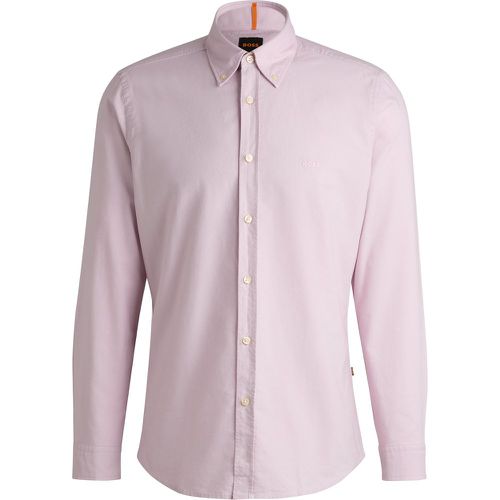 Chemise Regular en coton Oxford à pointes boutonnées - Boss - Modalova