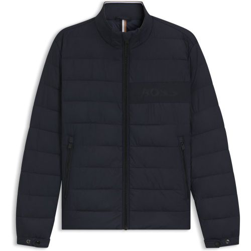 Veste déperlante Regular avec logo - Boss - Modalova