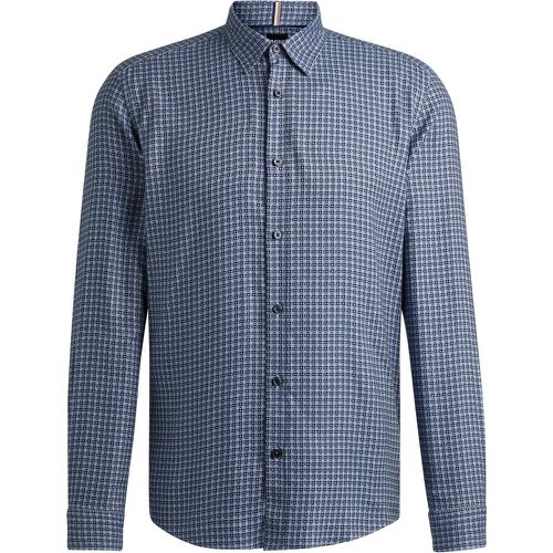 Chemise Regular en chambray imprimé - Boss - Modalova