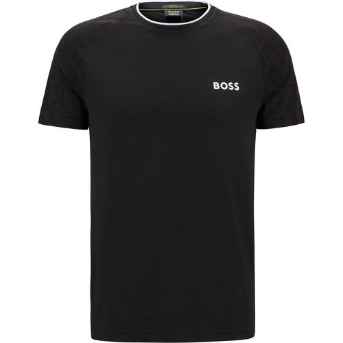 T-shirt  x Matteo Berrettini en jersey stretch avec détails emblématiques - Boss - Modalova