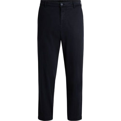 Pantalon Tapered Regular Rise en twill stretch - Boss - Modalova