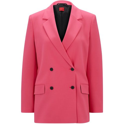 Veste croisée à la coupe décontractée - HUGO - Modalova