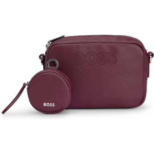 Sac porté croisé en similicuir avec pochette amovible - Boss - Modalova