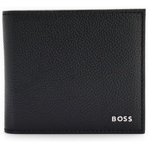 Coffret cadeau avec portefeuille en cuir et porte-clés - Boss - Modalova