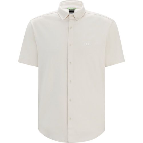 Chemise Regular en maille de coton infroissable - Boss - Modalova