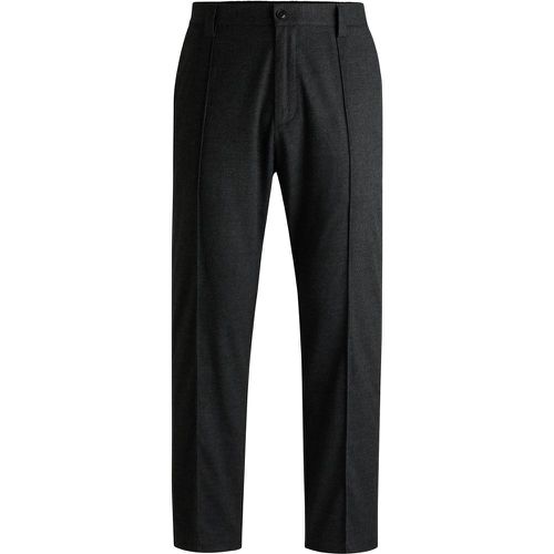 Pantalon Tapered en matière stretch avec taille élastique - HUGO - Modalova