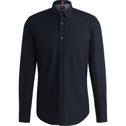 Chemise regular avec col à pointes boutonnées - Boss - Modalova